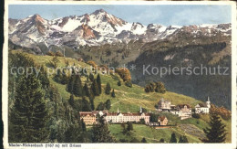 12044363 Niederrickenbach Ortsansicht Mit Brisen Schweizer Voralpen Niederricken - Autres & Non Classés