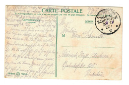 AK Constantinople: Marine Schiffspost 1917, No 29, Goeben - Briefe U. Dokumente