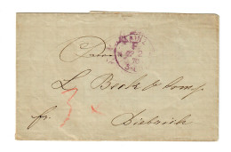 NDP: Mainz 1870 Nach Biebrich, - F -Stempel - Lettres & Documents