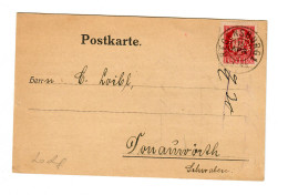 Regensburg Perfin - Firmenlochung, GB, - Gebrüder Bernhard 1918 Schnupftabak - Storia Postale