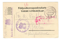 K.u.K Feldpostamt 1916 Mörserbatterie Nr. 25 Nach Berlin - Feldpost (franchigia Postale)