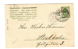 Frohe Ostern - Kücken - Nach Stockholm, 1903 - Other & Unclassified