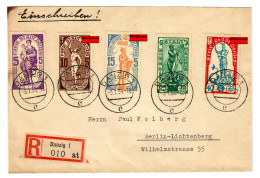 Einschreiben Danzig 3.1.1938 Nach Berlin - Briefe U. Dokumente