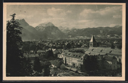 AK Bad Reichenhall, Blick In Den Ort Aus Der Vogelschau  - Bad Reichenhall