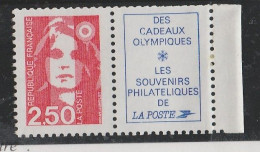 France N° 2715a Marianne Du Bicentenaire + Vignette ** - Unused Stamps