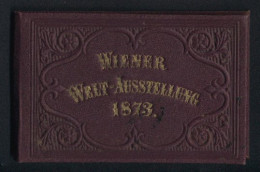 Leporello-Album Wiener Weltausstellung 1873 Mit 18 Lithographie-Ansichten, Ausstellungspalast Inneres Der Rotunde Czar  - Litografia