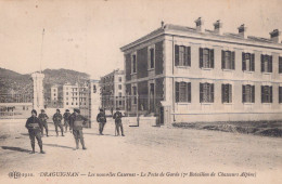 83 / DRAGUIGNAN / LES NOUVELLES CASERNES / LE POSTE DE GARDE / ELD 2910 - Draguignan