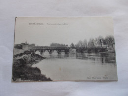 CONDE SUR MARNE ( 51 Marne ) PONT RECONSTRUIT PAR LE GENIE 1916 - Other & Unclassified