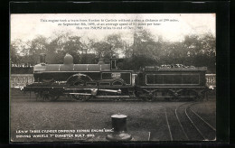 Pc Englische Eisenbahn Ionic 1306, Three Cylinder Compound Express Engine  - Trains