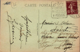 N°1304 W -oblitération Machine Daguin -côte D'Emeraude- Paramé- - Correo Marítimo