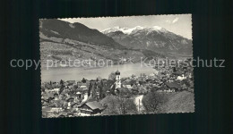 12043574 Sachseln OW Am Sarnersee Gesamtansicht Mit Pilatus Sachseln - Andere & Zonder Classificatie