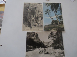 SCENES ET TYPES - Lot De 3 Cartes - Scenes