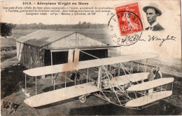 Aéroplane " WRIGHT "  Aérodrome Du Mans - 1914-1918: 1a Guerra