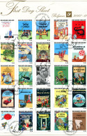 Belgie 2007 3636/60 FDS BL143 TINTIN HERGE BD COMICS STRIPS TINTIN MNH - 1999-2010