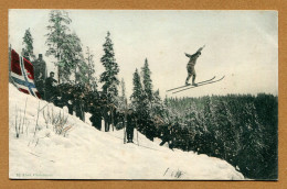 NORVEGE : " SAUT A SKI "  (1903) - Noruega