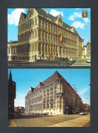 GENT - GAND -  STADHUIS - 2 POSTKAARTEN   (14.055) - Gent