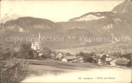 12043378 Lungern Blick Auf Obsee Kirche Alpen Lungern - Other & Unclassified