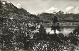 12043374 Sachseln OW Panorama Sarnersee Mit Giswiler Berge Sachseln - Other & Unclassified