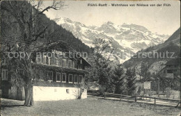 12042533 Flueeli-Ranft Wohnhaus Von Niklaus Von Der Flueh Alpenblick Flueeli-Ran - Otros & Sin Clasificación