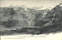 12042518 Truebsee OW Blick Auf Engelberg Und Wallenstoecke Alpenpanorama Engelbe - Sonstige & Ohne Zuordnung