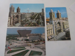 TUNIS - Lot De 3 Cartes - Tunisia