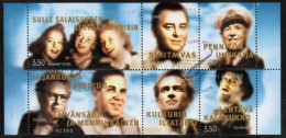 1999 Finland, Entertainers FD Stamped Booklet. - Postzegelboekjes