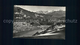 12042504 Lungern Panorama Lungernsee Mit Berneralpen Lungern - Otros & Sin Clasificación