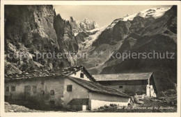 12042492 Engelberg OW Alp Herrenrueti Und Die Spannoerter Alpen Engelberg - Autres & Non Classés