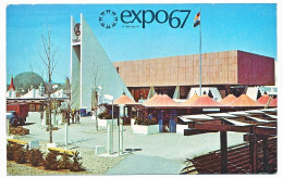 CPSM / CPM 9 X 14 Canada MONTREAL (4) Expo67  Pavillon De L'Inde  Devant Le Restaurant Indien - Montreal