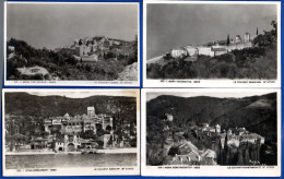 2980,MOUNT ATHOS, AGION OROS.4 MONASTERIES POSTCARDS LOT,LYKIDES EDIT. - Griechenland