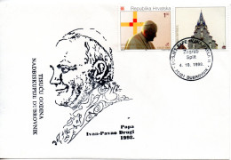 Croatia, Pope John Paul II, Secondpastoral Visit To Croatia 1998, Cancel Dubrovnik - Popes