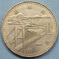 Japon / Japan • 500 Yen 1988 • UNC • Seto Bridge / Inauguration Du Pont Seto • [24-701] - Giappone