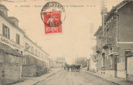 78 EPONE. Postes Télégraphes Et Serrurier Gambon Route Nationale 1908 - Epone