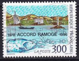 1996. France. Ramoge Agreement On Environment. Used. Mi. Nr. 3151 - Gebraucht