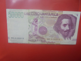 ITALIE 50.000 LIRE 1992 Circuler (B.33) - 50000 Liras