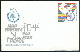 Paix Paz DDR GA U5 * 85 Pf. Frieden Taube Jahr Des Friedens Ganzsachen Umschlag Peace - Enveloppes - Neuves