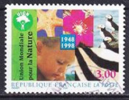 1998. France. 50th Anniversary Of IUCNN. Used. Mi. Nr. 3341 - Used Stamps