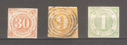Kreuzer - Unused Stamps