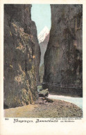 SUISSE - Meyringen - Aareschlucht Mit Ritzlihorn - Vue Générale - Colorisé - Carte Postale Ancienne - Meiringen