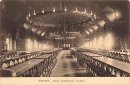 ALLEMAGNE - Munchen - Konigl Hofbrauchaus - Festsaal - Vue à L'intérieure - Carte Postale Ancienne - München