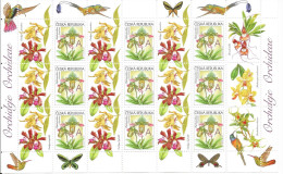 A 745 Czech Republic ORCHID 2012 Humming Bird Butterfly - Farfalle