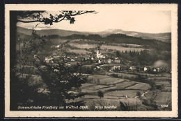 AK Friedberg Am Wechsel, Blick Auf Ort Und Kirche  - Other & Unclassified