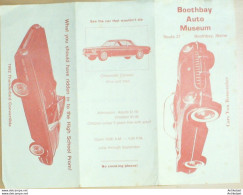 BOOTHBAY AUTO(Américan Muséum) Etats Unis 1938 - USA