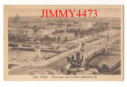 CPA - PARIS En 1946 - Panorama Vers Le Pont Alexandre III - N° 488 - Edit. L. BOISSON Paris - Bridges