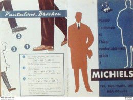 MICHIELS (Confection Vêtements Homme) Belgique 1955 - 1900 – 1949