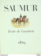 Plaquette SAUMUR Ecole De CAVALERIE (Chasse à Courre, Saut De Haie,Carrousel) Pub SANDOZ - Nederland