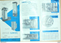 SIROC (Générateurs D'air Chaud) Belgique 1939 - 1900 – 1949