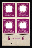 Deutsches Reich Dienstmarke 142 HAN Postfrisch H 19231:41 #HI917 - Oficial