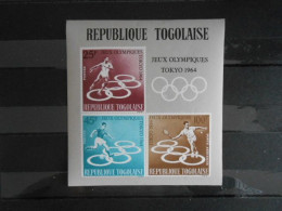 TOGO YT BF 12 J.O. DE TOKYO 1964** - Unused Stamps