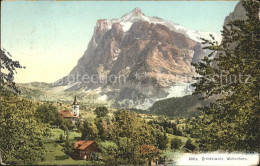 12039301 Grindelwald Mit Wetterhorn Grindelwald - Sonstige & Ohne Zuordnung